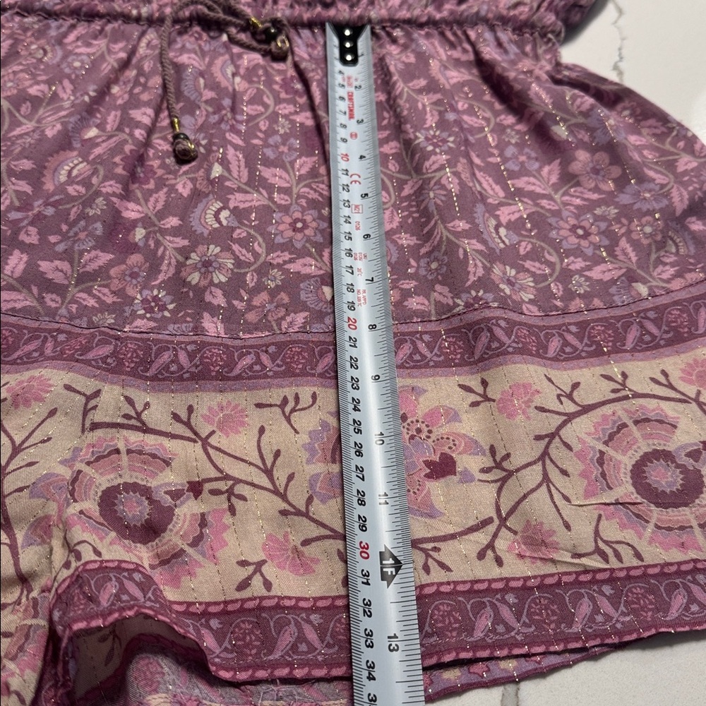 Spell Floral lavender romper- size Medium - Picture 10 of 10